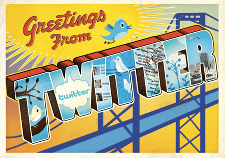 Twitter illustration by Philip E. Pascuzzo, 2010