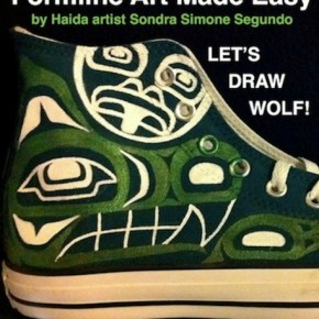 Haida Art Instruction Book: Let's Draw Wolf!
