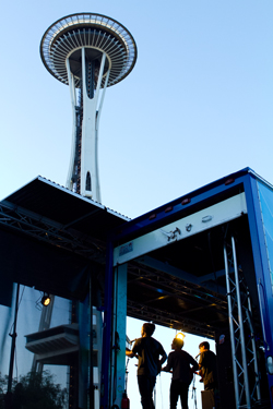 Smokey Brights at the Space Needle, Photo © Piper Hanson, 2012, Courtesy of Folklife Festival Smokey Brights at the Space Needle, Photo © Piper Hanson, 2012, Courtesy of Folklife Festival