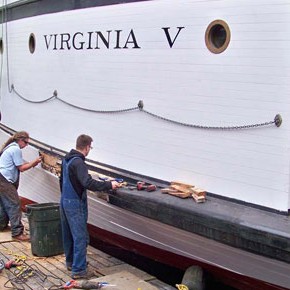 Steamship Virginia V Back in Action Steamship Virginia V Back in Action