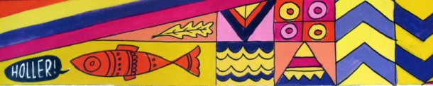 © 2014 Kristen Ramirez, Wayne Tunnel Mural Rendering, Detail