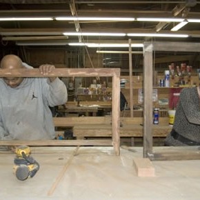 Watch: Bear Wood Windows and Vets Restore Watch: Bear Wood Windows and Vets Restore