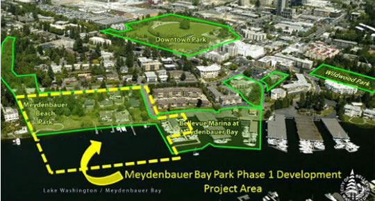 Bellevue's Meydenbauer Bay Park Bellevue's Meydenbauer Bay Park
