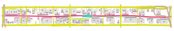 The future SODO Track will enliven 2 miles of 5th Avenue South, between South Royal Brougham Way and South Spokane Street.