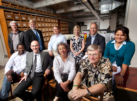Members of 4Culture's Board of Directors, photographed by Youth in Focus's Kari C. and Duy H.