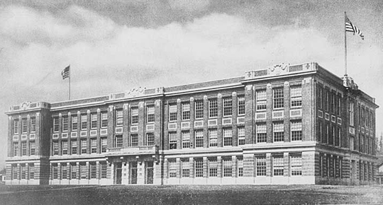 Weatherwax High School, ca. 1910. University of Washington Libraries, Special Collections, WAS1780