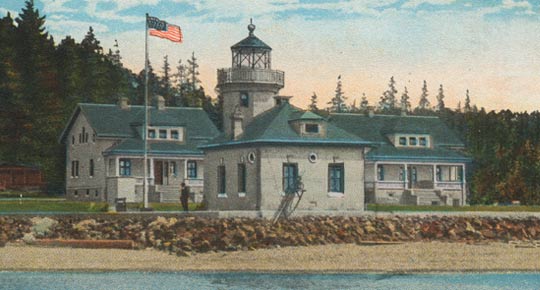 Alki Point Light Station © Museum of History & Industry 2002.48.931