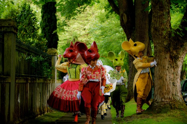 Lucia Neare's Theatrical Wonders, Professor Pomme's Pomp and Pastry Paradoxicals at Volunteer Park © 2012 Seattle Digital Photographer