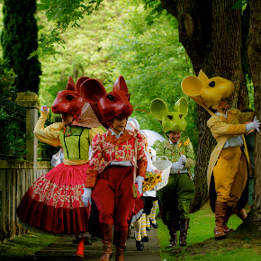 Lucia Neare's Theatrical Wonders, Professor Pomme's Pomp and Pastry Paradoxicals at Volunteer Park © 2012 Seattle Digital Photographer