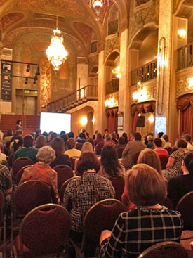 Arts Community Information Meeting at The Paramount Theatre © PONCHO