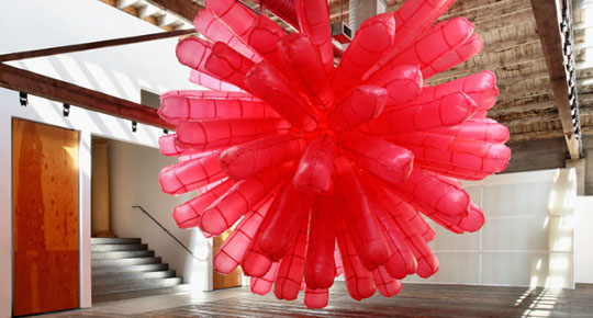 Bloom’ by Anna Hepler, 2011, Suyama Space, photo by Mark Woods
