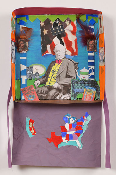 Millard Fillmore, Lorenzo Moog, Mixed Media, Photo © Richard Nichol 2012 Millard Fillmore, detail, Lorenzo Moog, Mixed Media, Photo © Richard Nichol 2012