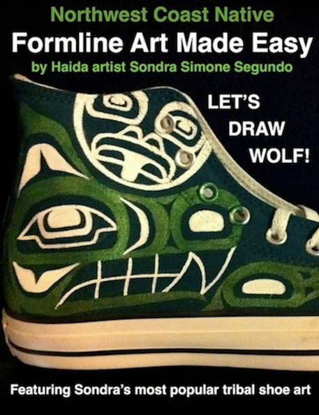 Haida Art Instruction Book Let S Draw Wolf 4culture