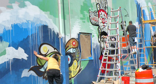 Bherd Studio Gallery, (Un)Sanctioned, 2011 with COCA