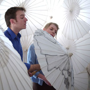 Parasol, video still, © 2012 Webster Crowell