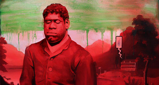 Ronald Hall, Fallen Legends (series 1), Oil on Canvas, 30" x 40" © 2012