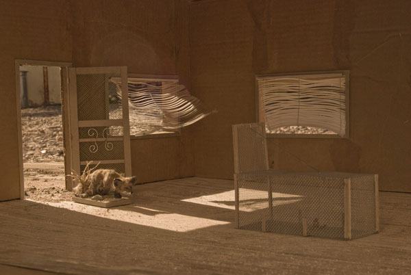 © 2011 Robin Crookall, Wear the Fox Hat, Digital inkjet, 40" X 60”. Courtesy of the artist.