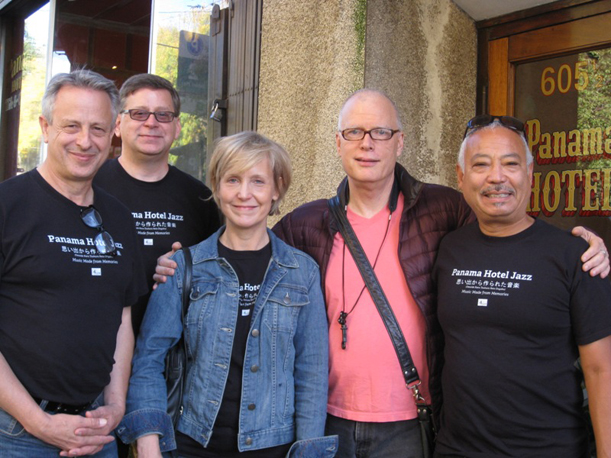©Stephen Griggs, 2013, Panama Hotel Jazz Band, Doris Kogan. Photo courtesy Stephen Griggs.