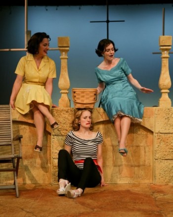 Zandi Carlson as Ursula, Jennifer Lee Taylor as Beatrice, and Brenda Joyner as Hero