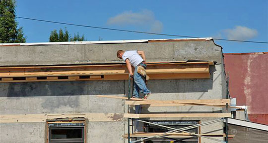 Restoration project, North Bend, 2007, courtesy of Dave Cook