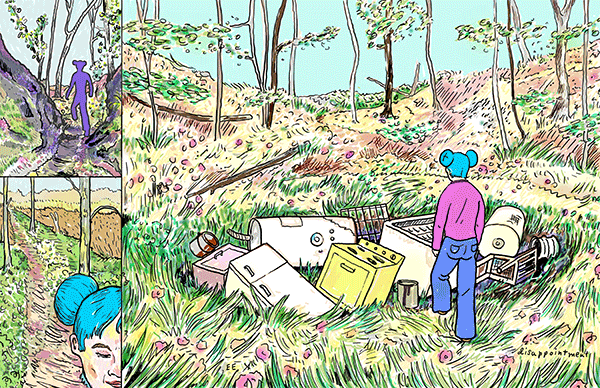 © Edie Everette, HazMatters, 2014, comic book