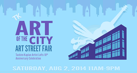 TK Art of the City Street Fair poster