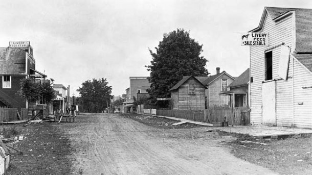 Cleveland Street, Redmond, 1910; Redmond Historical Society