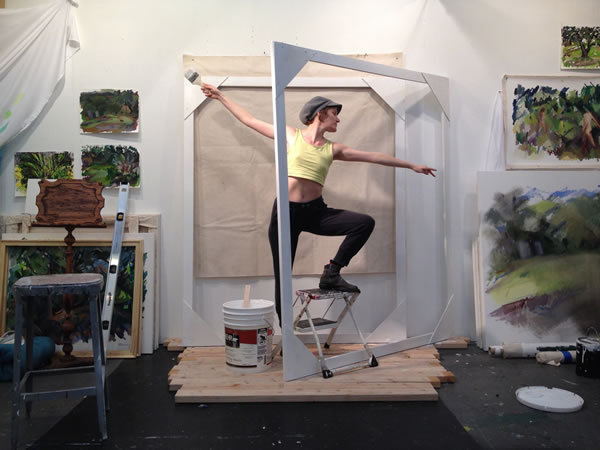 © 2015 Kimberly Trowbridge, Framing Perception, Installation shot. Courtesy of the artist.