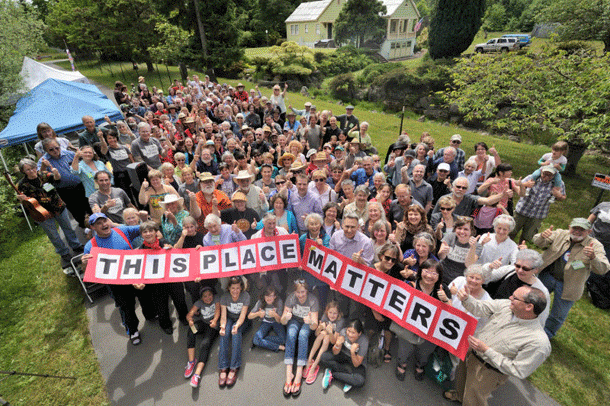 This Place Matters: Mukai Farm & Garden rally, Vashon © 2013 Rick Wallace, courtesy of Friends of Mukai