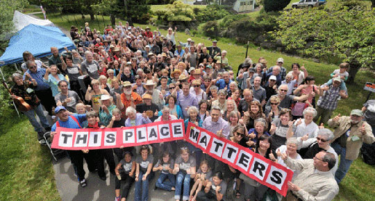 This Place Matters: Mukai Farm & Garden rally, Vashon © 2013 Rick Wallace, courtesy of Friends of Mukai