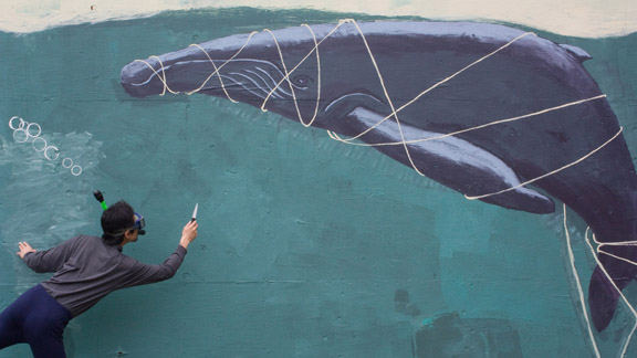 Still from Tess Martin's Whale Story (2012). Image courtesy of the artist.